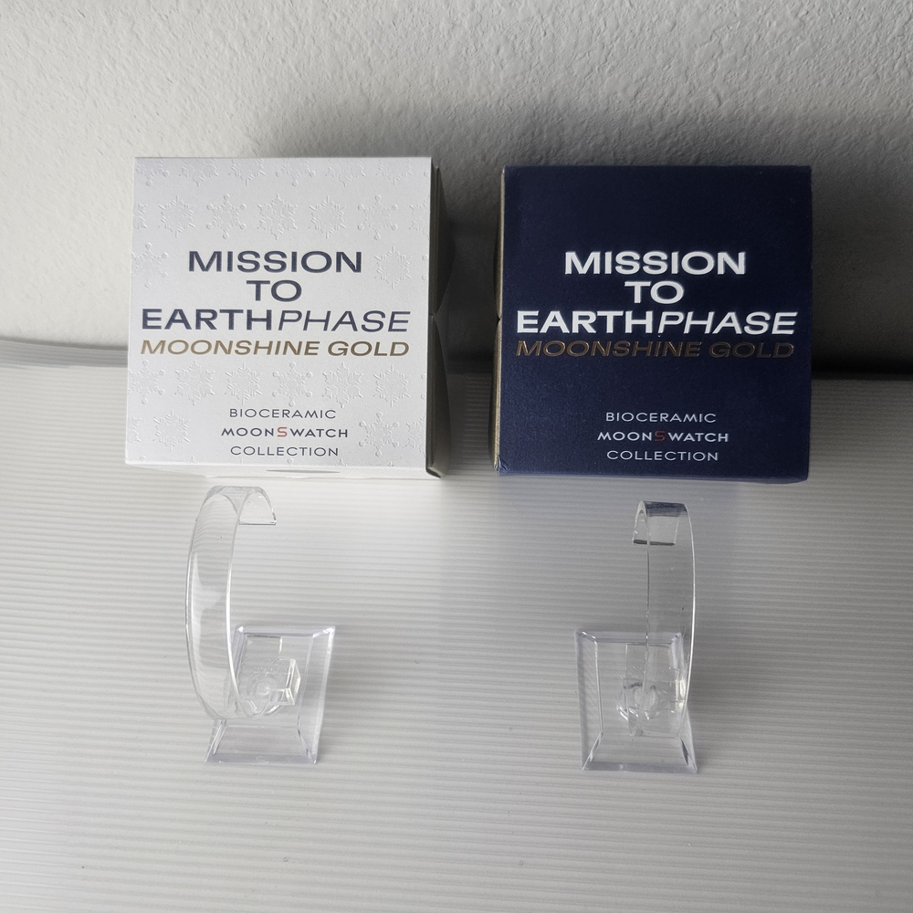 MISSION TO EARTHPHASE – SNOOPY MOONSHINE GOLD BLUE & WHITE WATCHES